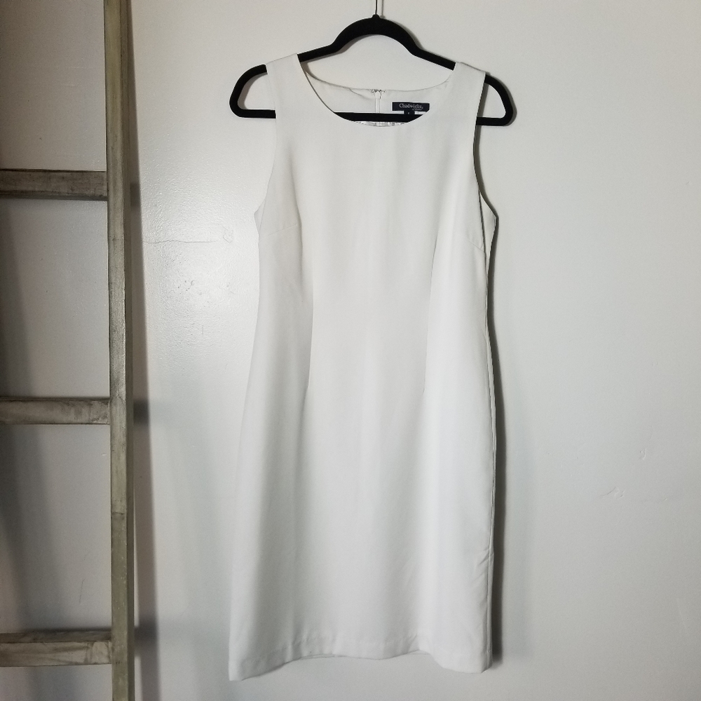 CHADWICKS White Dress Size 6